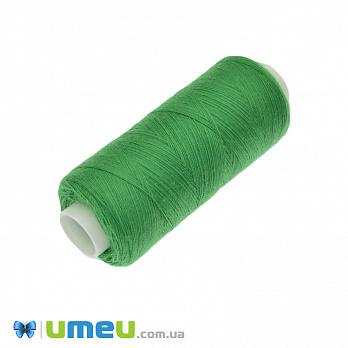 Нитка поліестерова KIWI №40/2, col.210, Зелена, 366 м (MUL-046740)