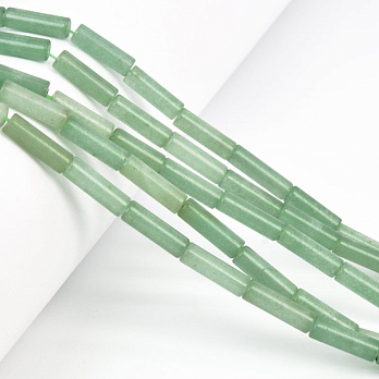 Намистини Авантюрин зелений, Натур. камінь, 13-14 мм, Боченок (BUS-058157)