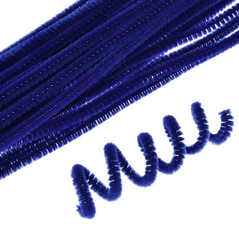 Синельная проволока, Синяя, 30 см (DIF-056871)