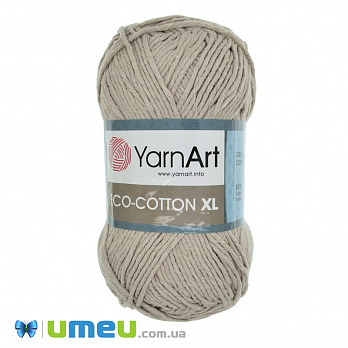 Пряжа YarnArt Eco-cotton XL 200 г, 220 м, Бежевая 768 (YAR-038383)