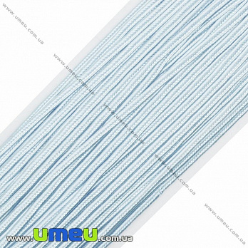 Сутажный шнур, 3 мм, Голубой светлый (LEN-010977)