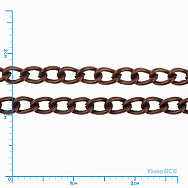 Цепь, Медь, 3,7х2,5 мм (ZEP-008373)