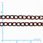 Цепь, Медь, 3,7х2,5 мм (ZEP-008373)