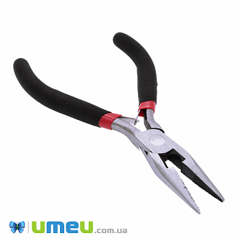 Інструмент Тонкогубці з кусачками, Чорний, 13 см (INS-002693)