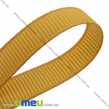 Репсова стрічка, 6 мм, Світло-коричнева (LEN-007176)