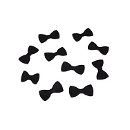 Декоративний виріб з фетру Бантік, 2,5х1,5 см, Чорний (FLT-056525)