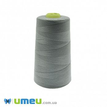 Нитка поліестерова KIWI №40/2 col.340, Сіра, 3600 м (MUL-046442)