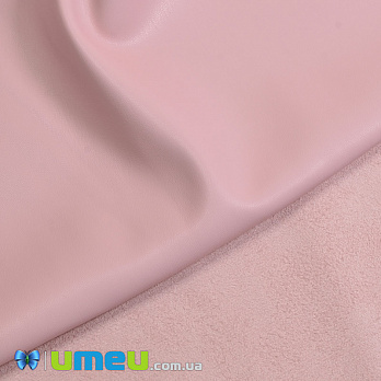 Штучна шкіра на замші 0,65 мм, Рожева, 20х27 см (LTH-040021)
