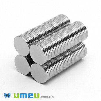 Магнит неодимовый для брошей Круглый, 18х1,7 мм (OSN-039340)