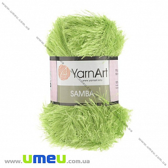 Пряжа YarnArt Samba 100 г, 150 м, Салатова 35 (YAR-025480)