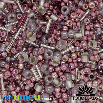 Бісер японський TOHO MIX-3215, Рожевий (BIS-040503)