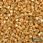Бісер чеський Рубка 10/0, №18583, Золотистий металізований (BIS-059144)