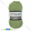 Пряжа YarnArt Elite 100 г, 300 м, Оливковая 69 (YAR-029634)