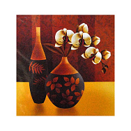 Набор для вышивания нитками, 5D Орхидея, 55х55 см (SXM-061210)