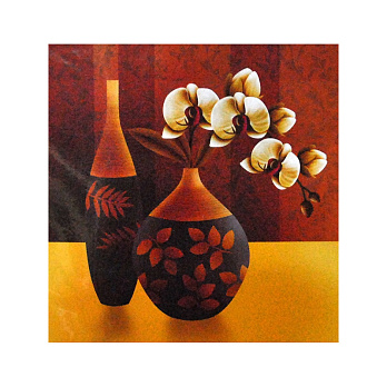 Набор для вышивания нитками, 5D Орхидея, 55х55 см (SXM-061210)