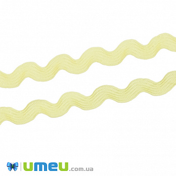 Тасьма березка, 5 мм, Кремова (LEN-014506)
