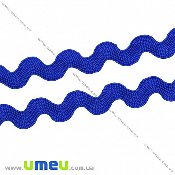 Тасьма березка, 5 мм, Синя темна (LEN-010398)