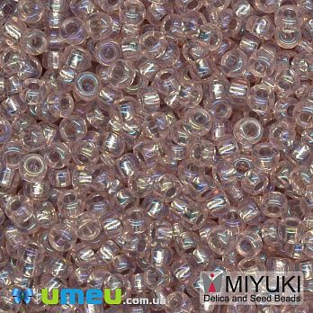 Бісер японський Miyuki круглий RR 11/0 №1023, Бежевий АВ (BIS-045665)