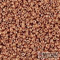 Бисер японский Miyuki круглый RR 15/0 №4206, Duracoat Galvanized, Оранжевый (BIS-053191)