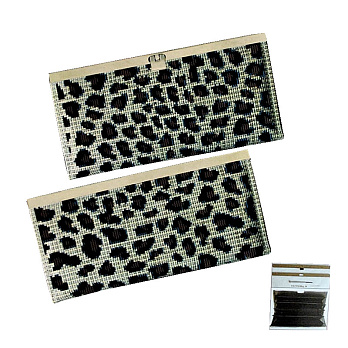 Набор для вышивания нитками, Кошелек Леопард, 19х10 см (SXM-061252)