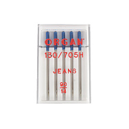 Голки ORGAN JEANS №90/14 для побутових швейних машин, 5 шт (SEW-061854)