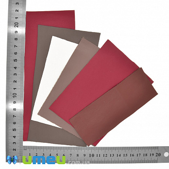 Набор искусственной кожи на замше 0,65 мм, Микс (LTH-040962)