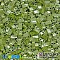Бисер японский Miyuki HALF TILA №439, 5х2,3 мм, Салатовый (BIS-046072)