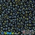 Бисер японский Miyuki круглый RR 8/0 №456, Ирис синий (BIS-045960)