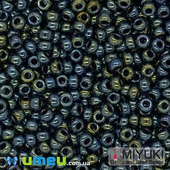 Бисер японский Miyuki круглый RR 8/0 №456, Ирис синий (BIS-045960)