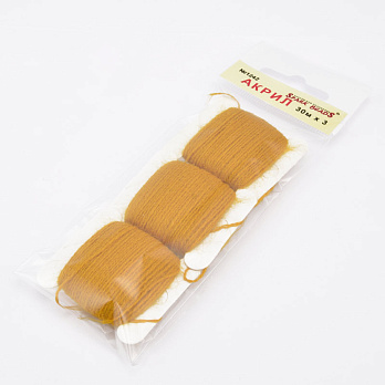 Акрилові нитки, №1242, Гірчичні (MUL-058789)