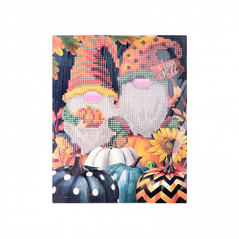 Набір алмазного живопису на картоні 25х21 см, Хелловїнчики (SXM-051454)
