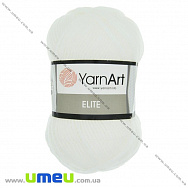 Пряжа YarnArt Elite 100 г, 300 м, Біла 150 (YAR-023262)