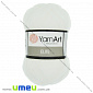 Пряжа YarnArt Elite 100 г, 300 м, Біла 150 (YAR-023262)