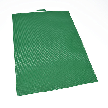 Канва пластикова 14, 28х21 см, Зелена (TKN-057537)