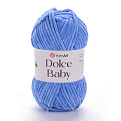 Пряжа YarnArt Dolce Baby 50 г, 85 м, Блакитна 777 (YAR-061641)