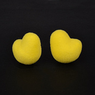 Цыпленок пенопластовый бархатный, 4 см (DEC-057128)