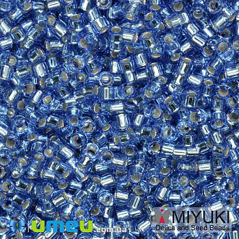 Бісер японський Miyuki Delica 11/0 DB1210, Синій (BIS-045334)
