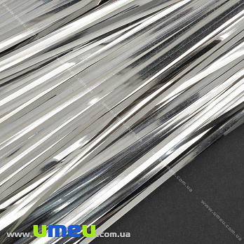 Біть плоска 2 мм, Срібляста (KNT-037344)