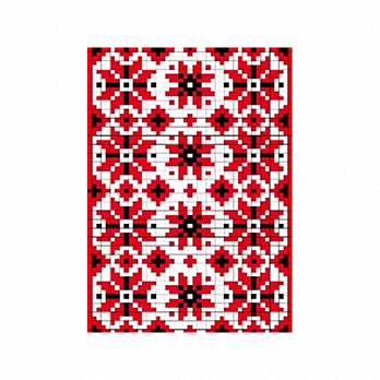 Набор алмазной живописи (наклейка) 18,5х13 см, Орнамент (SXM-051561)