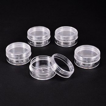 Набор из 5 пластиковых контейнеров для хранения, 3,9х2,1 cм (INS-051096)