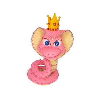 Набор из фетра для создания игрушки, Змейка ФН-131, 17х10 см (FLT-056599)