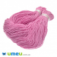 Поліестеровий шнур кручений, 1 мм, Рожевий(LEN-047432)