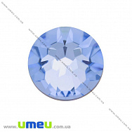 Стрази скляні гарячої фіксації SS16 (3,8 мм), Блакитні (STR-033399)