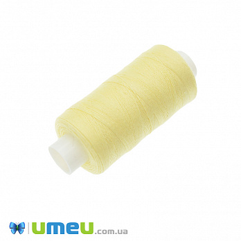 Нить полиэстеровая KIWI №40/2, col.129, Желтая светлая, 366 м (MUL-046702)