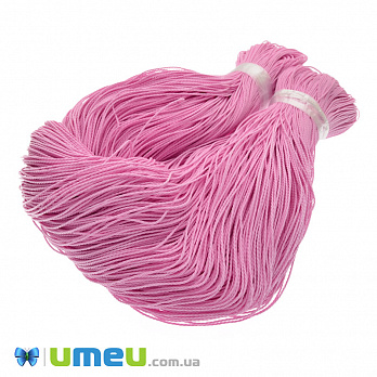 Поліестеровий шнур кручений, 1 мм, Рожевий(LEN-047432)