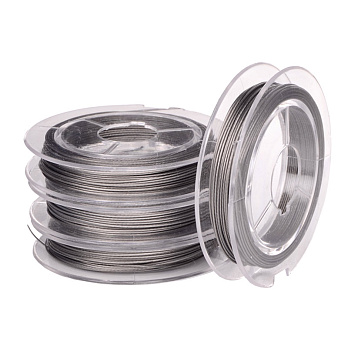 Бижутерный тросик, 0,45 мм, Серебристый (LES-055214)