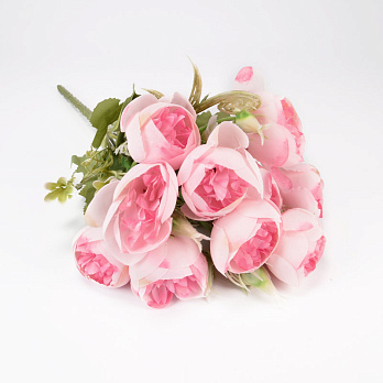 Букет пионов, 29 см, Розовый (DIF-054072)