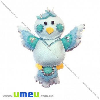 Набор из фетра для создания игрушки, Голубь ФН-79, 12х11 см (FLT-034873)