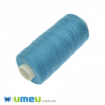 Нитка поліестерова KIWI №40/2, col.258, Бірюзова, 366 м (MUL-046751)