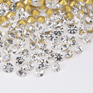 Стрази конусні SS10 (2,8 мм), Білі (STR-061276)